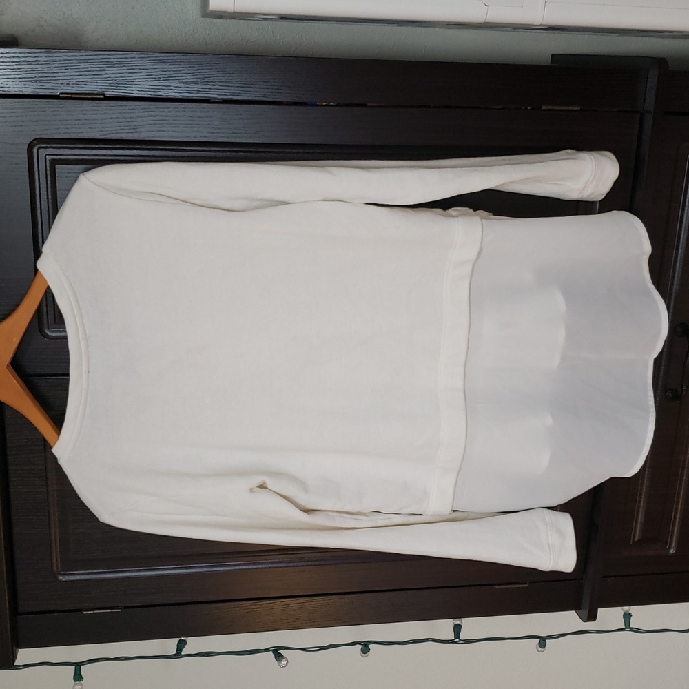 Vintage Anthropologie Little Yellow Button Sweatshirt, Size Small - Picture 3 of 14
